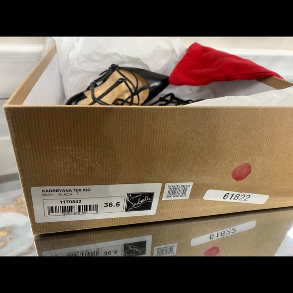 NIB stunning Louboutin Kadreyana 100 Kid 36.5 - Picture 8 of 9
